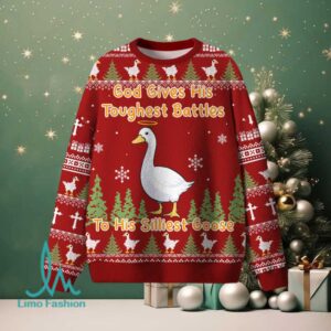 God’s Silliest Goose Christian Lightweight Sweater