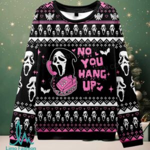 Halloween No You Hang Up Christmas Knit Sweatshirt