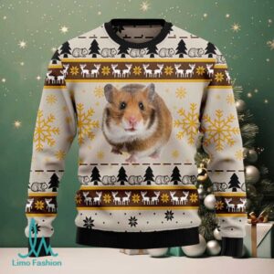 Hamster Cute Ugly Christmas Sweater