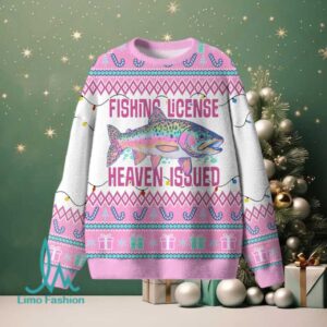 He Called Me To Fish Furry Christian Lightweight Sweater