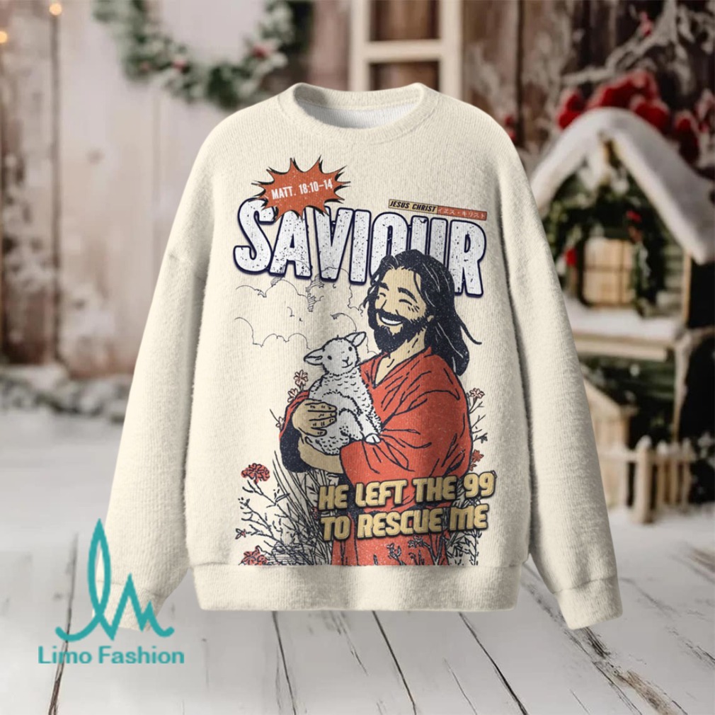 He Left The 99 To Rescue Me Furry Christian Lightweight Sweaters He Left The 99 To Rescue Me Furry Christian Lightweight Sweaters