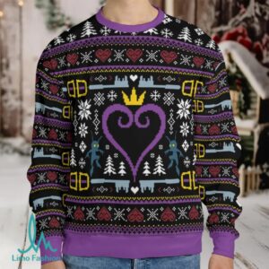 Heartless Christmas Kingdom Hearts Ugly Christmas Sweatshirt
