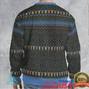 He'll be awake Ugly Christmas Sweatshirt