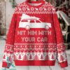 Serious Goose Christmas Knit Sweatshirt