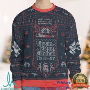 Ho Ho Ho Die Hard Ugly Christmas Sweatshirt