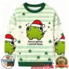 Lights Cat Japanese Green Christmas Ugly Sweatshirt Lights Cat Japanese Green Christmas Ugly Sweatshirt