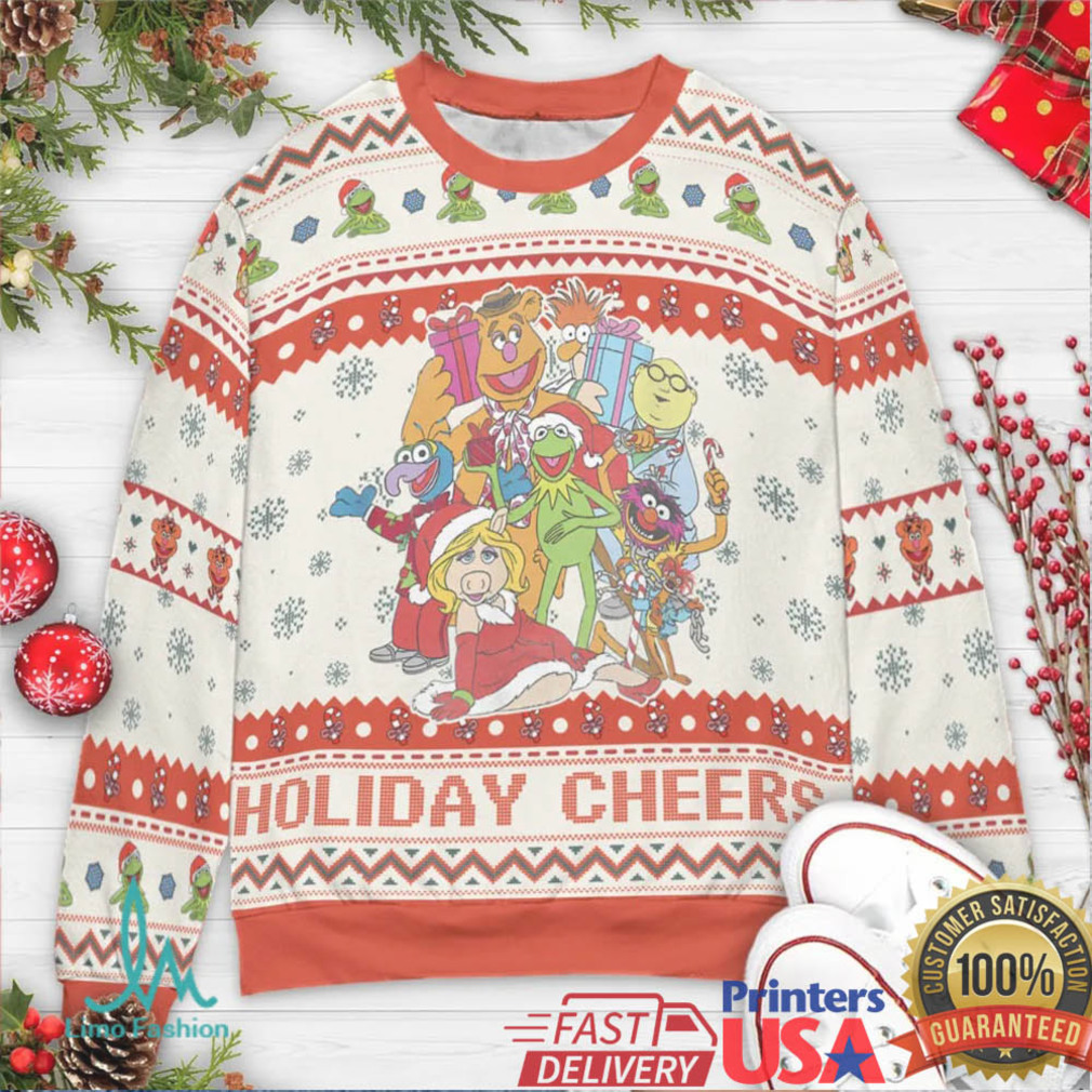 Holiday Cheers The Muppets Ugly Christmas Sweatshirt Holiday Cheers The Muppets Ugly Christmas Sweatshirt