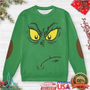 Holiday Mood Grinch Ugly Christmas Sweatshirt