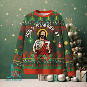 Holy Number 67 Christian Lightweight Sweater