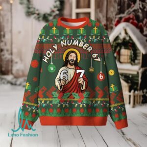 Holy Number 67 Christian Lightweight Sweater