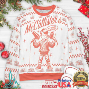 Home Security Home Alone Ugly Christmas Sweatshirt