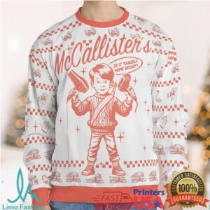 Home Security Home Alone Ugly Christmas Sweatshirt