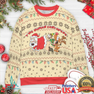 Human santapede Ugly Christmas Sweatshirt