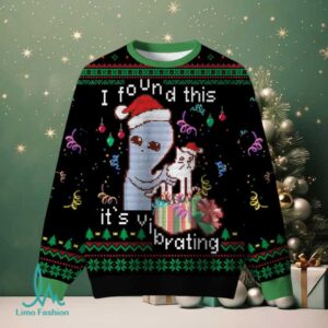 I Found this Black Ugly Christmas Sweater Sweatshirt