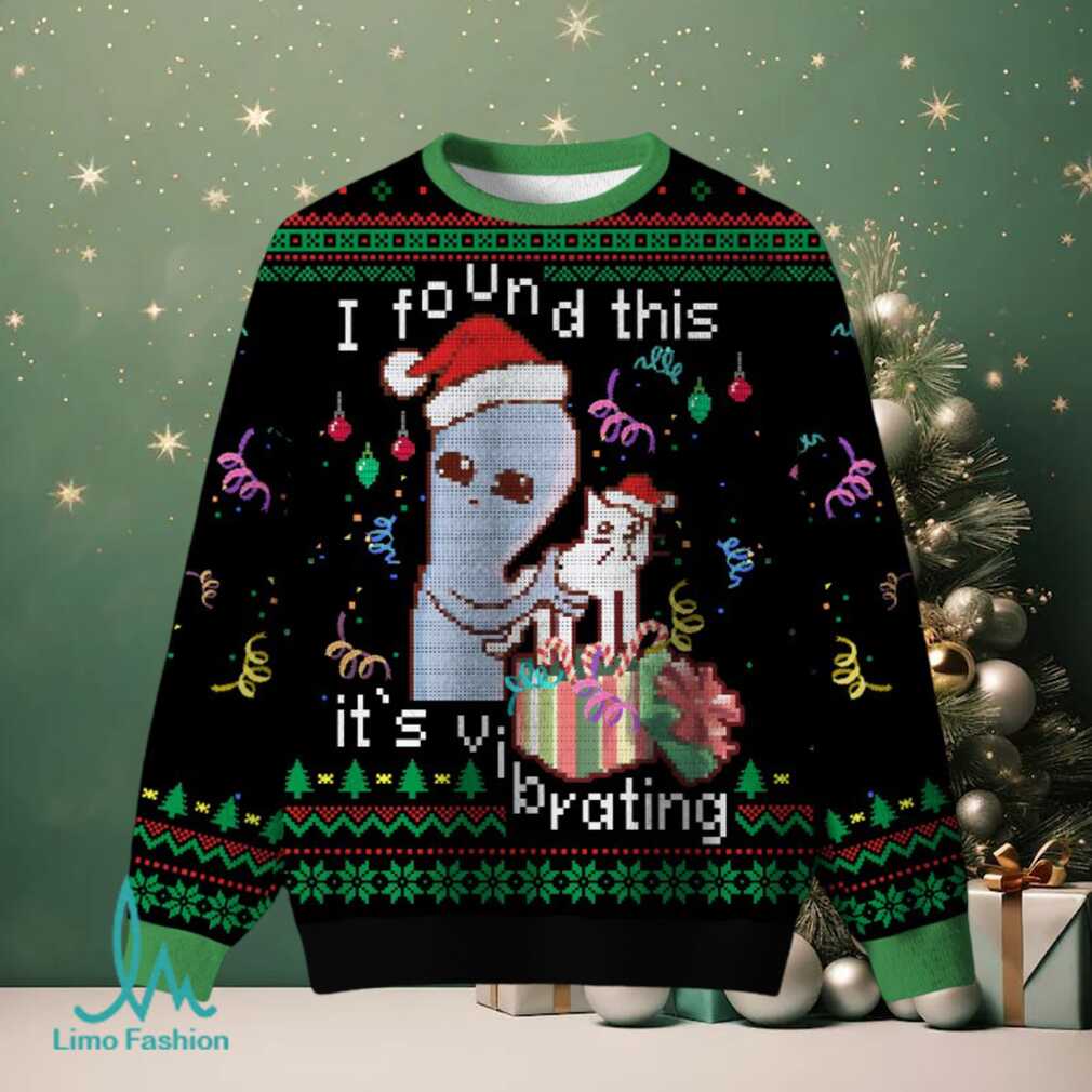 I Found this Black Ugly Christmas Sweater Sweatshirt I Found this Black Ugly Christmas Sweater Sweatshirt