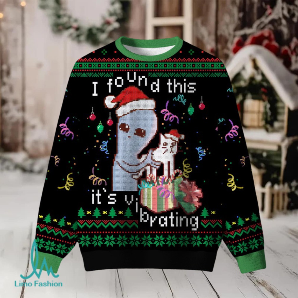 I Found this Black Ugly Christmas Sweater Sweatshirt I Found this Black Ugly Christmas Sweater Sweatshirt