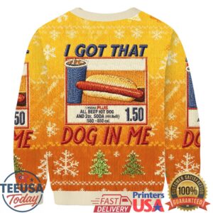 I Got That Dog In Me Christmas Ugly Sweatshirt