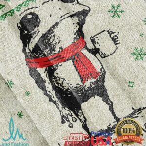 I Have To Say Weird Stuff Or I'll Die Frog Christmas Ugly Sweatshirt