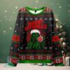 Yippee Ki Yay Ugly Christmas Fuzzy Fleece Sweatshirt