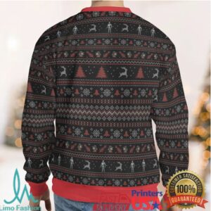 I'm Back Terminator Christmas Ugly Christmas Sweatshirt