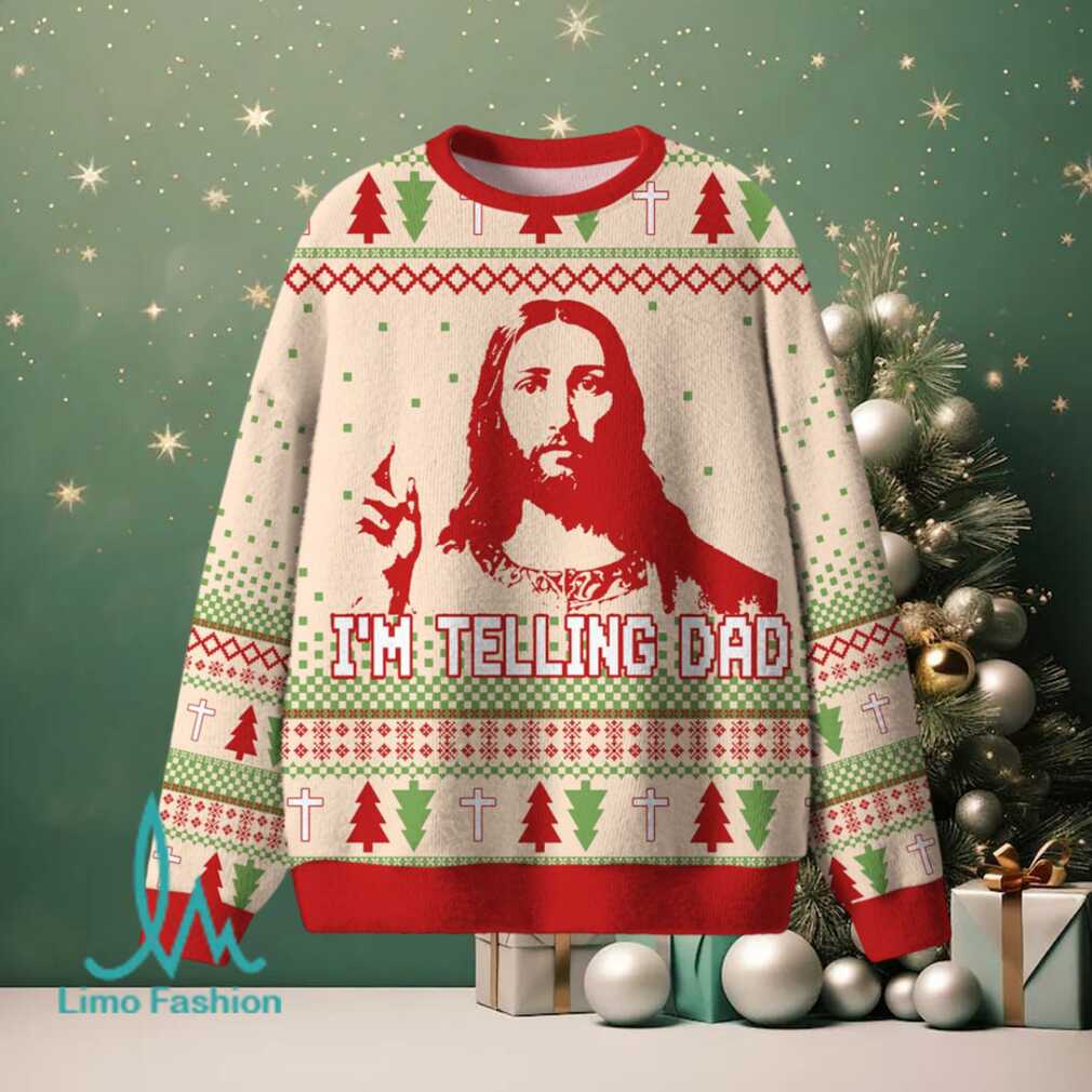 I’m Telling Dad Christian Lightweight Sweaters I’m Telling Dad Christian Lightweight Sweaters