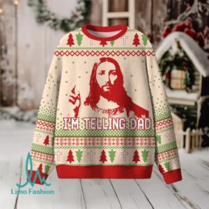 I'm Telling Dad Christian Lightweight Sweaters