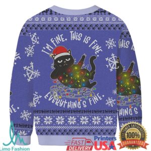 I'm an Indoor Cat Christmas Ugly Sweatshirt