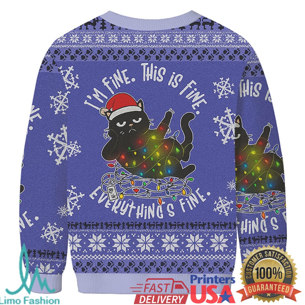 I’m an Indoor Cat Christmas Ugly Sweatshirt I’m an Indoor Cat Christmas Ugly Sweatshirt