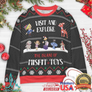 Island Of Misfit Toys Rudolph Ugly Christmas Sweatshirt