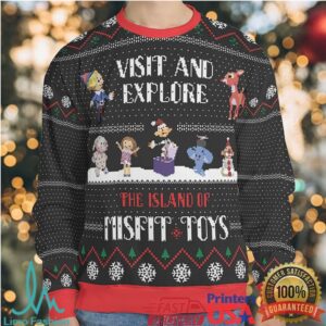 Island Of Misfit Toys Rudolph Ugly Christmas Sweatshirt