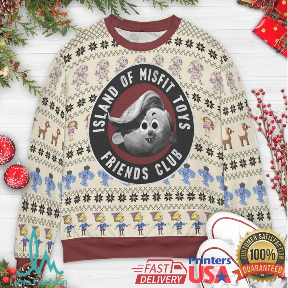 Island Of Misfit Toys Ugly Christmas Sweatshirt Island Of Misfit Toys Ugly Christmas Sweatshirt