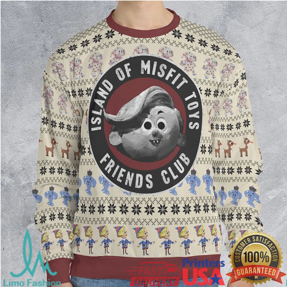 Island Of Misfit Toys Ugly Christmas Sweatshirt Island Of Misfit Toys Ugly Christmas Sweatshirt