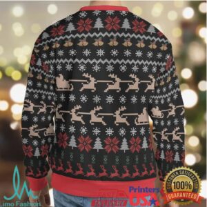 Jackie Daytona Regular Human What We Do In The Shadows Ugly Christmas Sweatshirt