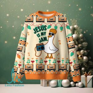 Jesus Is My Jam Christian Lightweight Sweater