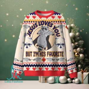 Jesus Loves You But I’m His Favorite Christian Lightweight Sweater