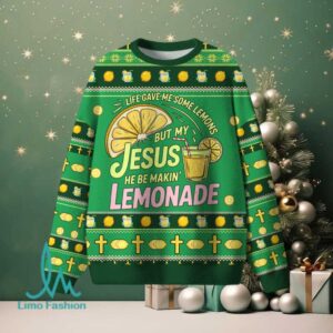 Jesus Makin' Lemonade Christian Lightweight Sweater