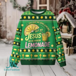 Jesus Makin' Lemonade Christian Lightweight Sweater