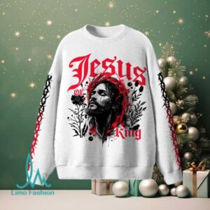 Jesus Of King Christian Lightweight Sweater
