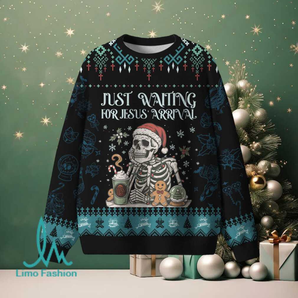 Just Waiting For Jesus’ Arrival Furry Christian Lightweight Sweater Just Waiting For Jesus’ Arrival Furry Christian Lightweight Sweater
