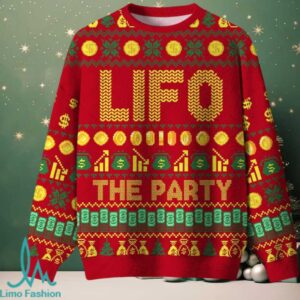 LIFO Ugly Christmas Fuzzy Fleece Sweatshirt