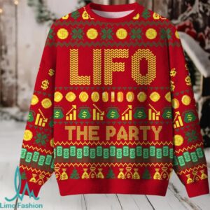 LIFO Ugly Christmas Fuzzy Fleece Sweatshirt