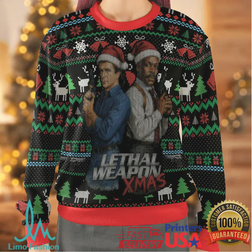 Lethal Weapon Ugly Christmas Sweatshirt Lethal Weapon Ugly Christmas Sweatshirt