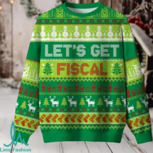 Let's Get Fiscal Ugly Christmas Fuzzy Fleece Sweatshirt