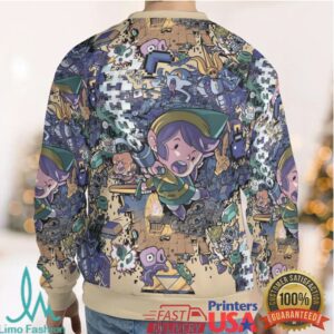 Link Loot The Legend of Zelda Ugly Christmas Sweatshirt