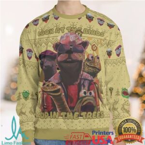 Look At The Birds Up In The Trees Ugly Christmas Sweatshirt