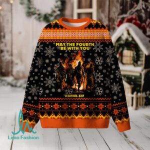 May The Fourth Be With You Christian Lightweight Sweater