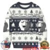 Napping Cat Christmas Ugly Sweatshirt