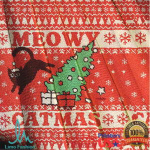 Meowy Christmas Ugly Sweatshirts