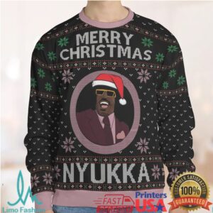Merry Christmas Nyukka Friday Ugly Christmas Sweatshirt