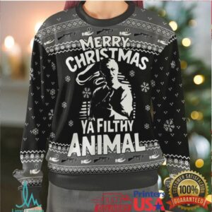 Merry Christmas Ya Filthy Animal Ugly Christmas Sweatshirt